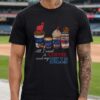 Any Man Can Be A Grandfather But It Takes Someone Special To Be A Bills Grandpa Buffalo Bills T-Shirt