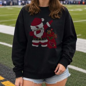 Arizona Cardinals Dabbing Santa Christmas T-Shirt
