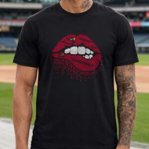 Arizona Cardinals Lips Dripping Women_s Fan T-Shirt