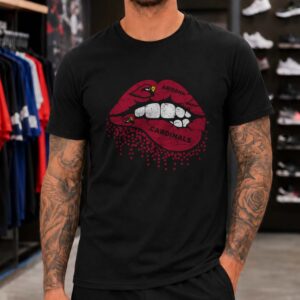 Arizona Cardinals Lips Dripping Women_s Fan T-Shirt