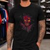 Arizona Cardinals Tattoo Artist Skull Snapback T-Shirt