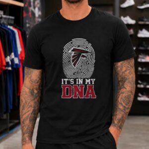 Atlanta Falcons It's In My DNA Fingerprint Football Fan T-Shirt
