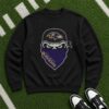 American Flag Sunflower Love Baltimore Ravens Women T-Shirt
