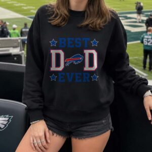 Best Dad Ever Father’s Day Buffalo Bills T-Shirt