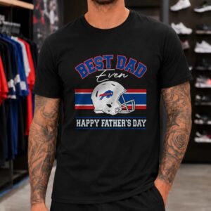 Best Dad Ever Happy Father's Day Buffalo Bills T-Shirt