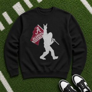 Bigfoot Alabama Crimson Tide Shirt