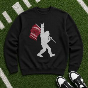 Bigfoot Arkansas Razorbacks Shirt