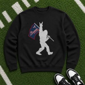 Bigfoot Atlanta Braves Shirt