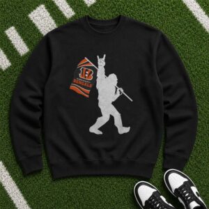 Bigfoot Cincinnati Bengals Flag Shirt