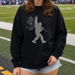 Bigfoot Las Vegas Raiders Flag Shirt