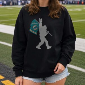 Bigfoot Miami Dolphins Shirt