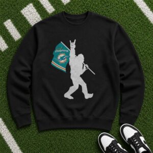 Bigfoot Miami Dolphins Shirt