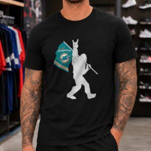 Bigfoot Miami Dolphins Shirt