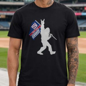 Bigfoot New York Giants Flag Shirt