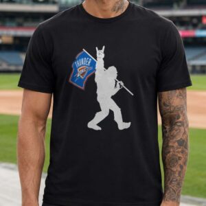 Bigfoot Oklahoma City Thunder Shirt