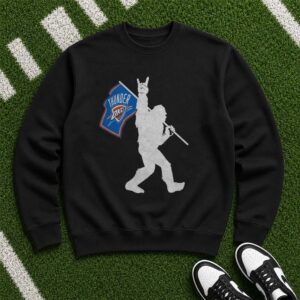 Bigfoot Oklahoma City Thunder Shirt