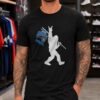 Bigfoot Oklahoma State Cowboys Flag Shirt