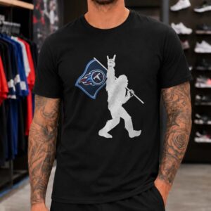 Bigfoot Tennessee Titans Flag Shirt