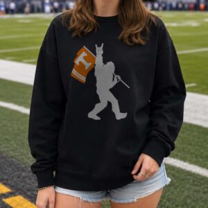 Bigfoot Tennessee Volunteers Flag Shirt