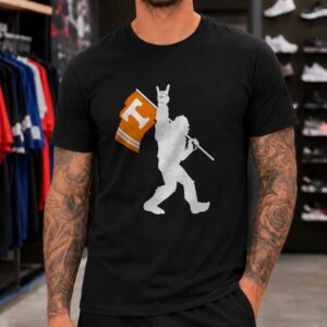 Bigfoot Tennessee Volunteers Flag Shirt