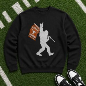 Bigfoot Texas Longhorns Shirt