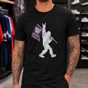 Bigfoot Washington Huskies Shirt