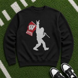 Bigfoot Wisconsin Badgers Shirt