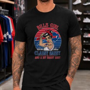 Bills Girl Classy Sassy And A Bit Smart Assy Women Buffalo Bills T-Shirt