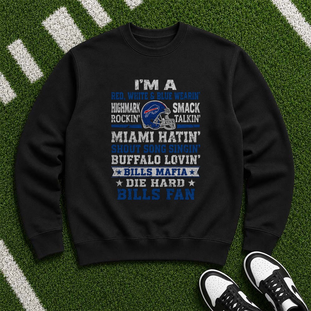 Bills Mafia Miami Hatin Buffalo Lovin Die Hard Highmark Supporter T-Shirt Bills Mafia Miami Hatin Buffalo Lovin Die Hard Highmark Supporter T-Shirt
