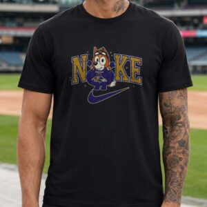 Bingo Nike Parody Kids Baltimore Ravens T-Shirt