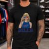 Black Betty Boop Santa Christmas African American Women Fan Buffalo Bills NFL T-Shirt
