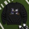 Betty Boop Cheerleader Women Baltimore Ravens Fan T-Shirt