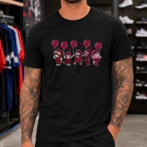 Bluey Characters Mummy Arizona Cardinals Halloween T-Shirt