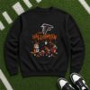 Brown Bear Cony Line Friends Atlanta Falcons Valentine’s Day Football Fan T-Shirt