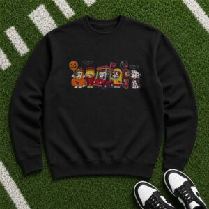 Bluey Halloween Costumes Arizona Cardinals Golf Cart T-Shirt