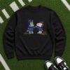 Bluey Halloween Costume Party Jack Skellington Mickey Mouse Bills Fan Buffalo Bills NFL T-Shirt