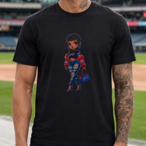 Buffalo Bills Drip Black Girl Magic Fashion Stylish Football Women T-Shirt