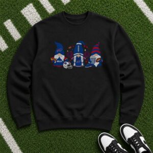 Buffalo Bills Gnome Cheerleader Tailgate Hotdog Popcorn Game Day T-Shirt