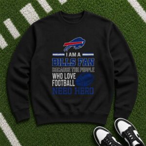 Buffalo Bills Supporter Because Football Lovers Need Hero Proud T-Shirt