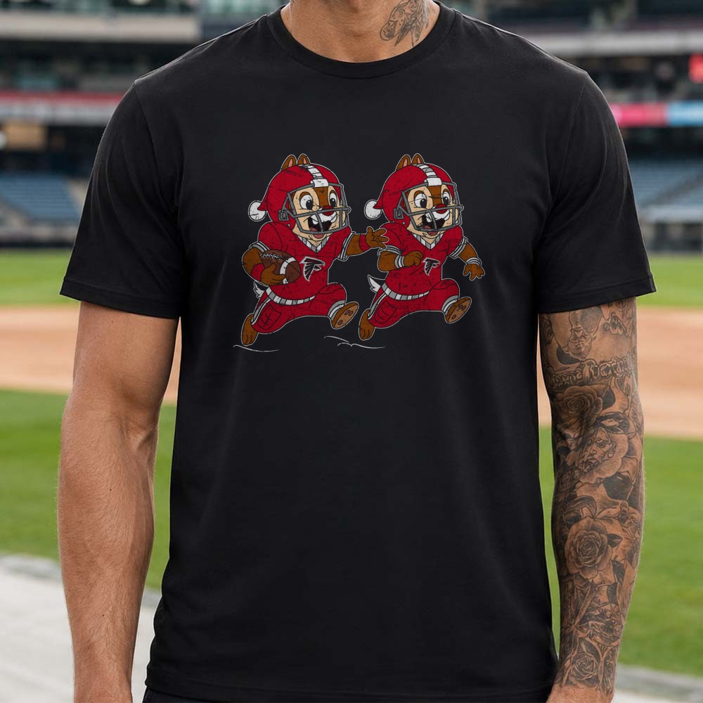 Chip And Dale Football Players Atlanta Falcons NFL Fan T-Shirt Chip And Dale Football Players Atlanta Falcons NFL Fan T-Shirt