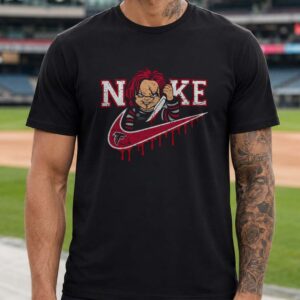 Chucky Child’s Play Atlanta Falcons Horror Halloween Football Fan T-Shirt