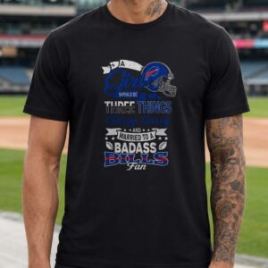 Classy Sassy Married Badass Buffalo Bills Football Wife Women T-Shirt