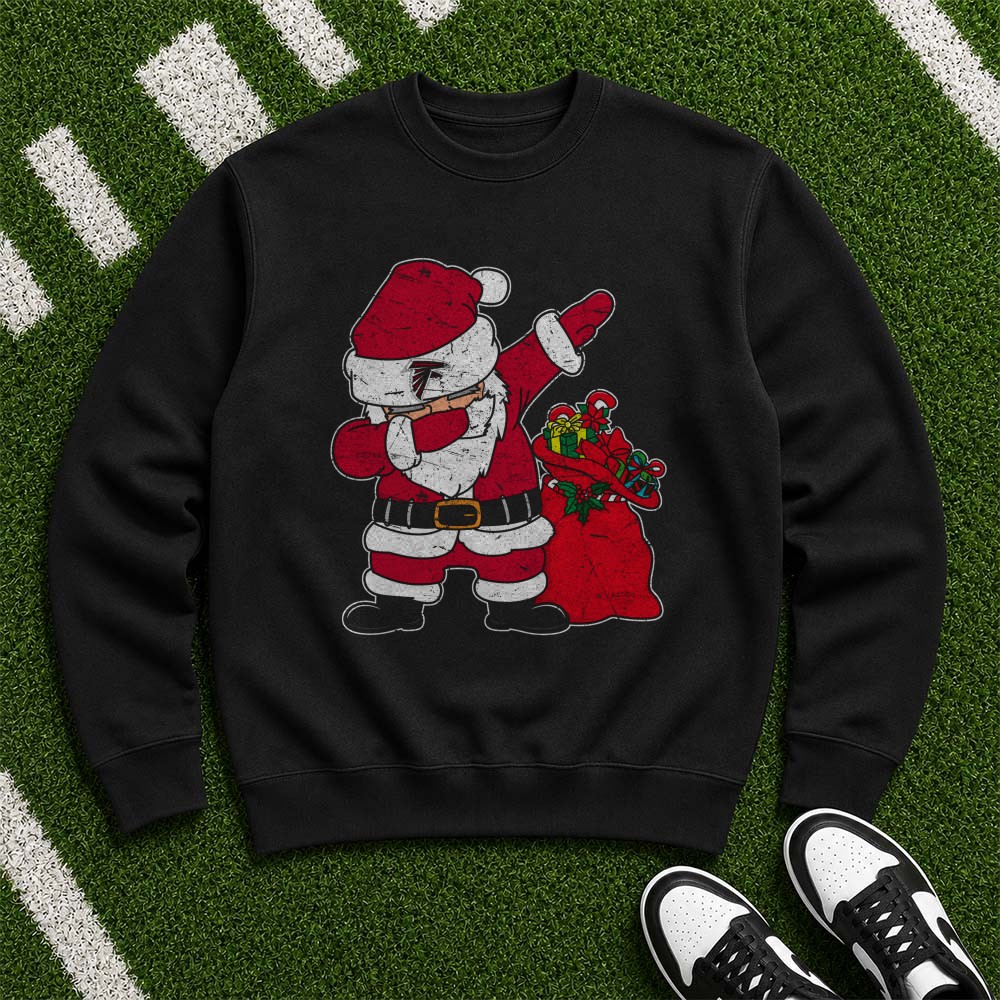Dabbing Santa Claus Christmas Gifts Funny Atlanta Falcons NFL Fan T-Shirt Dabbing Santa Claus Christmas Gifts Funny Atlanta Falcons NFL Fan T-Shirt