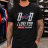 Dabbing Santa Christmas Lights Fan Buffalo Bills T-Shirt Dabbing Santa Christmas Lights Fan Buffalo Bills T-Shirt