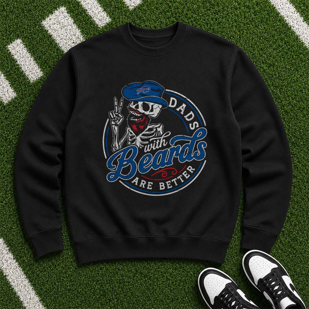 Dads With Beards Are Better Buffalo Bills Skull Football Father’s Day T-Shirt Dads With Beards Are Better Buffalo Bills Skull Football Father’s Day T-Shirt