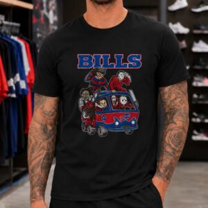 Freddy Krueger Michael Myers Jason Voorhees Chucky Buffalo Bills Halloween Horror T-Shirt