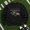 Ghostface Scream Nike Parody Horror Fan Baltimore Ravens T-Shirt