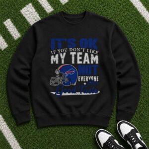 Funny Buffalo Bills Proud Supporter Not Everyone Has Good Taste Football T-Shirt