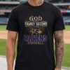 Grandma Doesn_t Usually Yell But When She Does Ravens Are Playing Funny Grandma Baltimore Ravens NFL T-Shirt