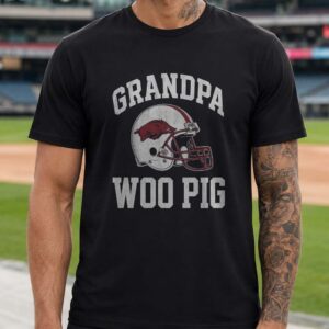 Grandpa Arkansas Razorbacks Shirt
